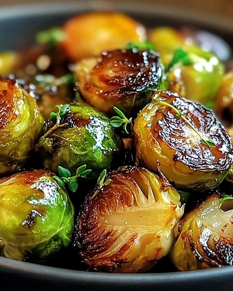 Airfryer Rosenkohl mit Balsamico