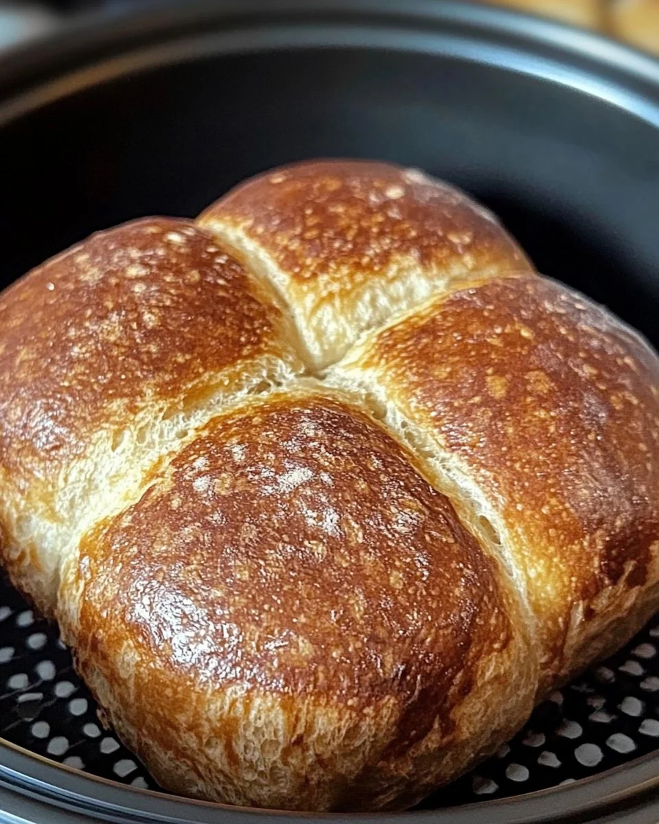 Brötchen aufbacken in der Heißluftfritteuse