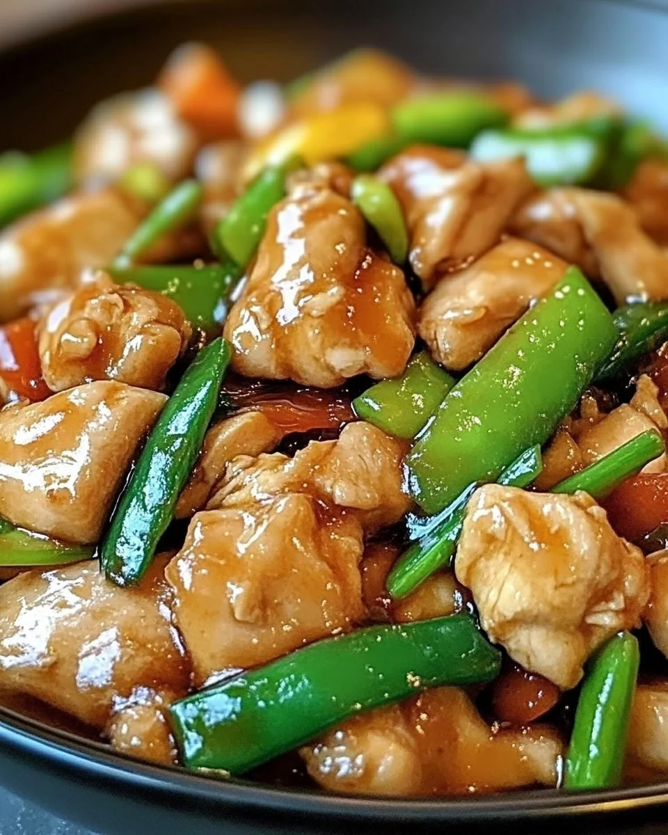 Chinesische Hähnchenpfanne