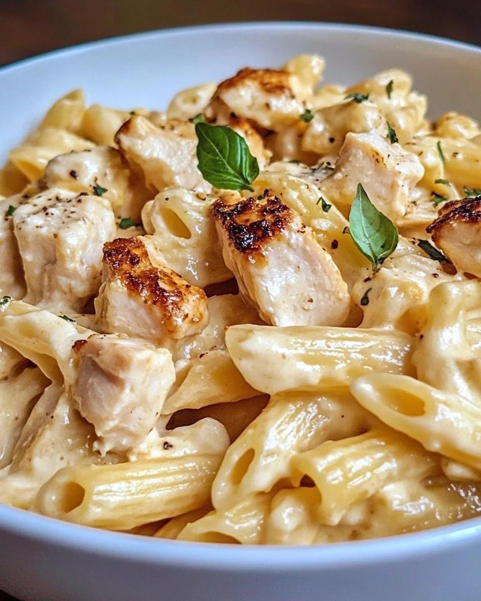 Cremige Hähnchen-Feta-Pasta: Ein unglaubliches ultimatives Rezept für 4 Personen