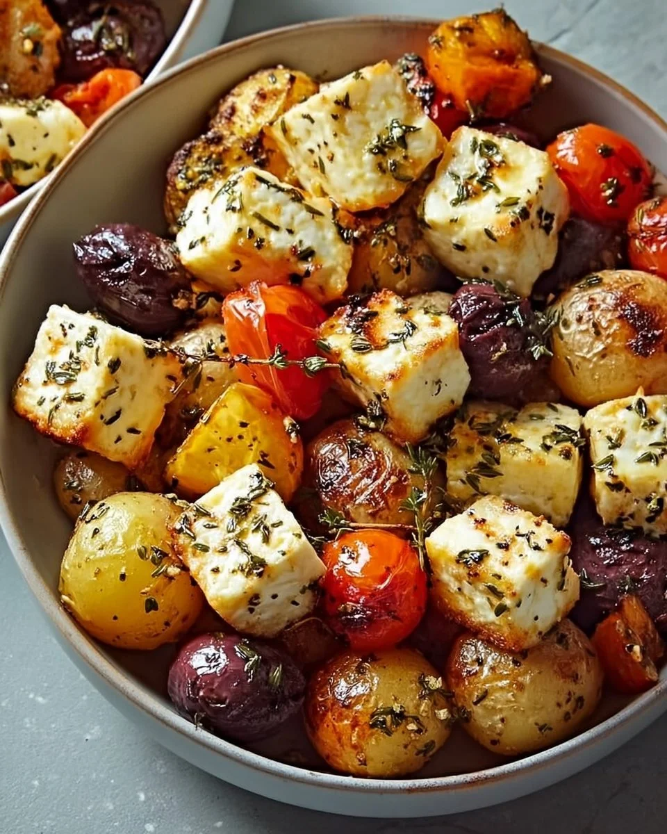 Feta Kartoffeln Ofengemüse