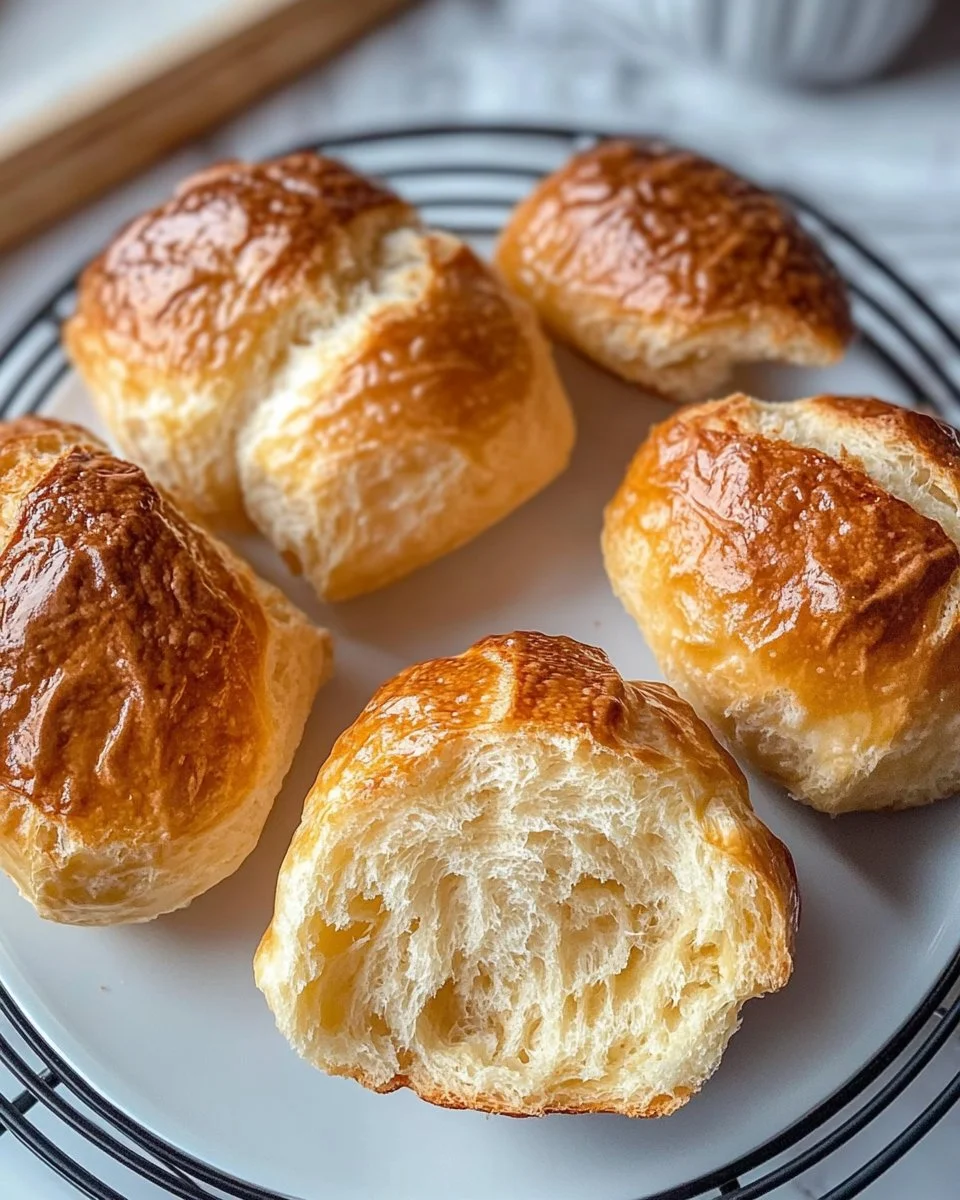 Frische, knusprige Brötchen aus der Heißluftfritteuse