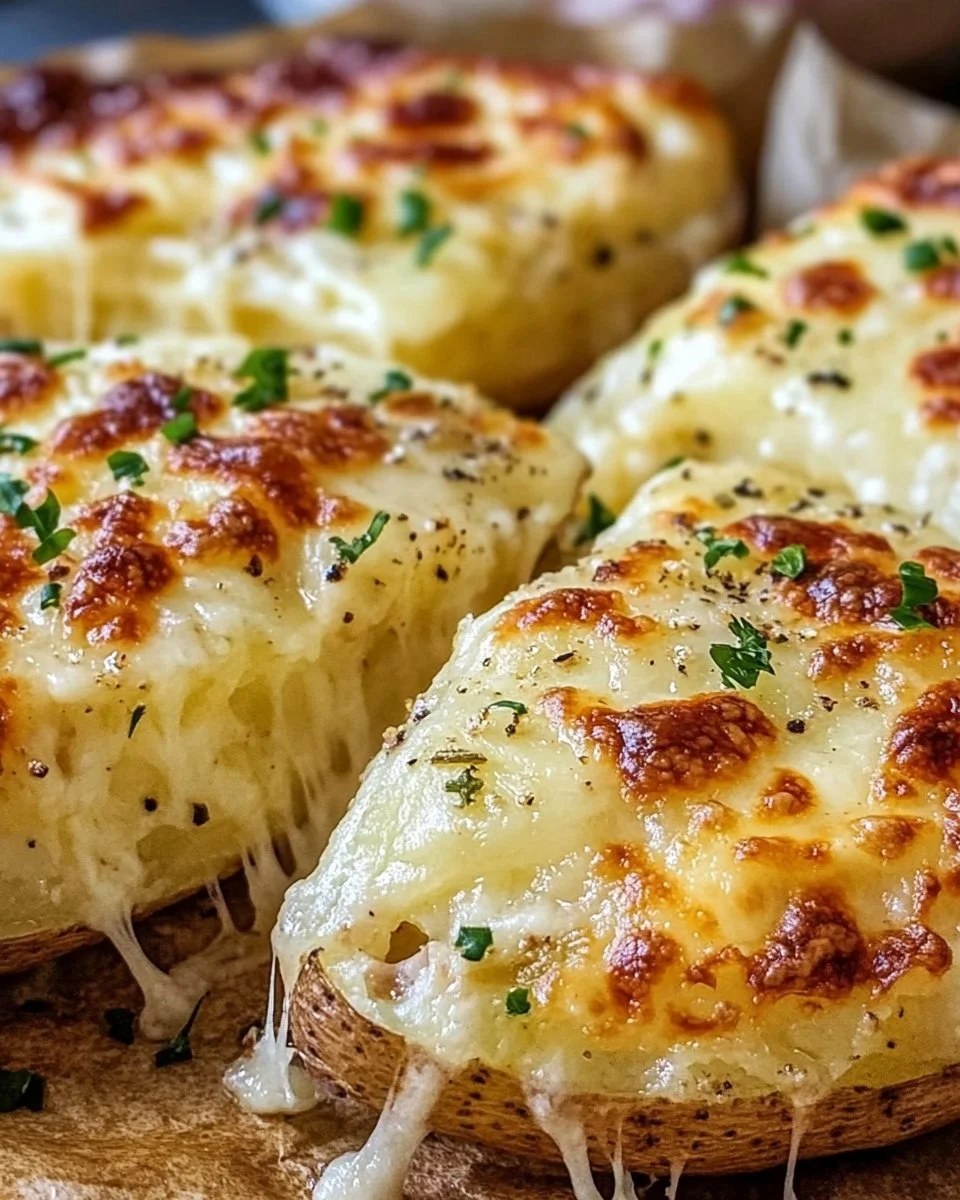 Gefüllte Kartoffeln nach Flammkuchen-Art