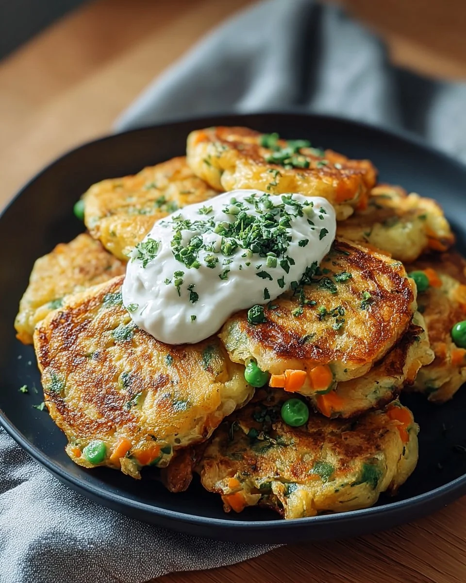 Gemüsepfannkuchen mit Kräuterdip: Ein Unglaubliches Ultimatives Rezept