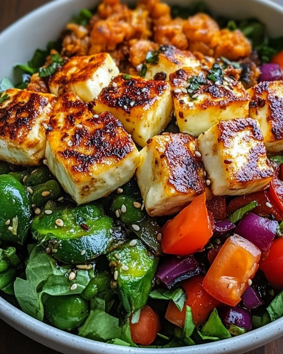 Halloumi-Schüssel