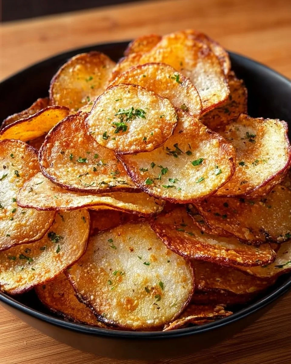 Hausgemachte Air Fryer Chips