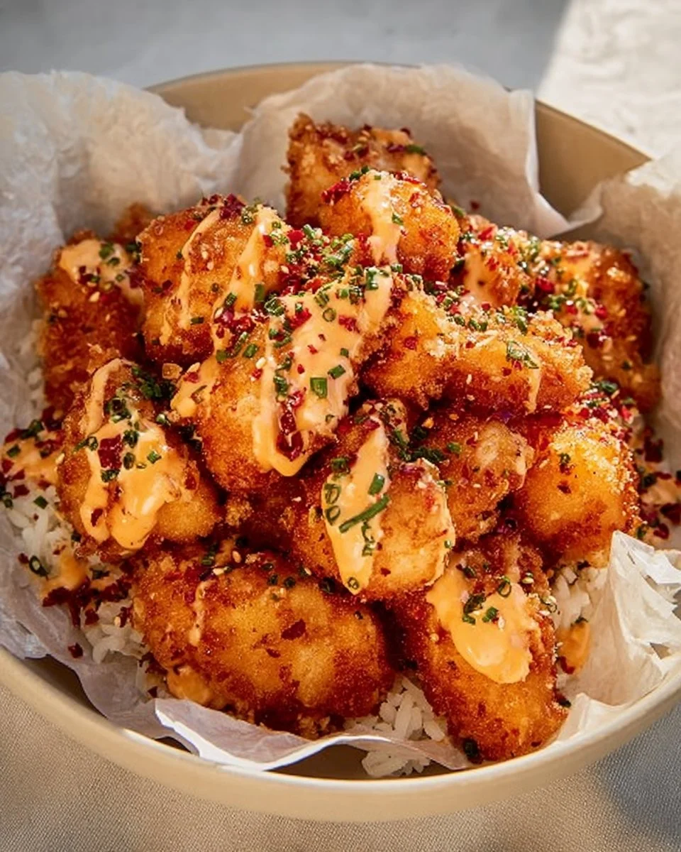 Heißluftfritteuse Bang Bang Chicken