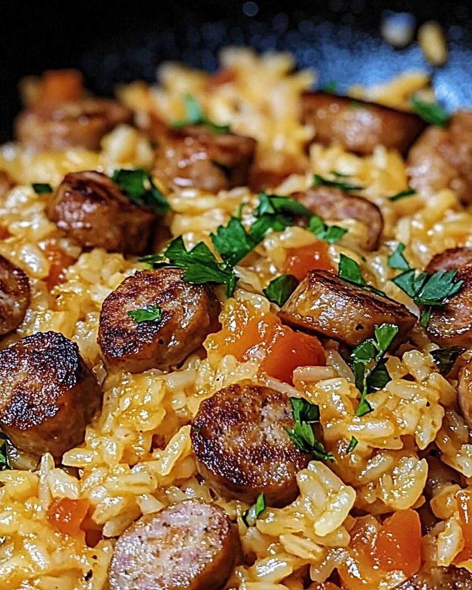 Herzhafte Wurst-Reis-Pfanne: Ein Unglaublich Einfaches Ultimatives Rezept