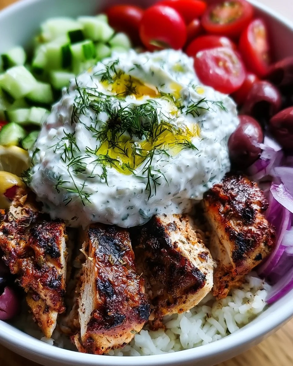Hühnchen-Gyros-Schalen