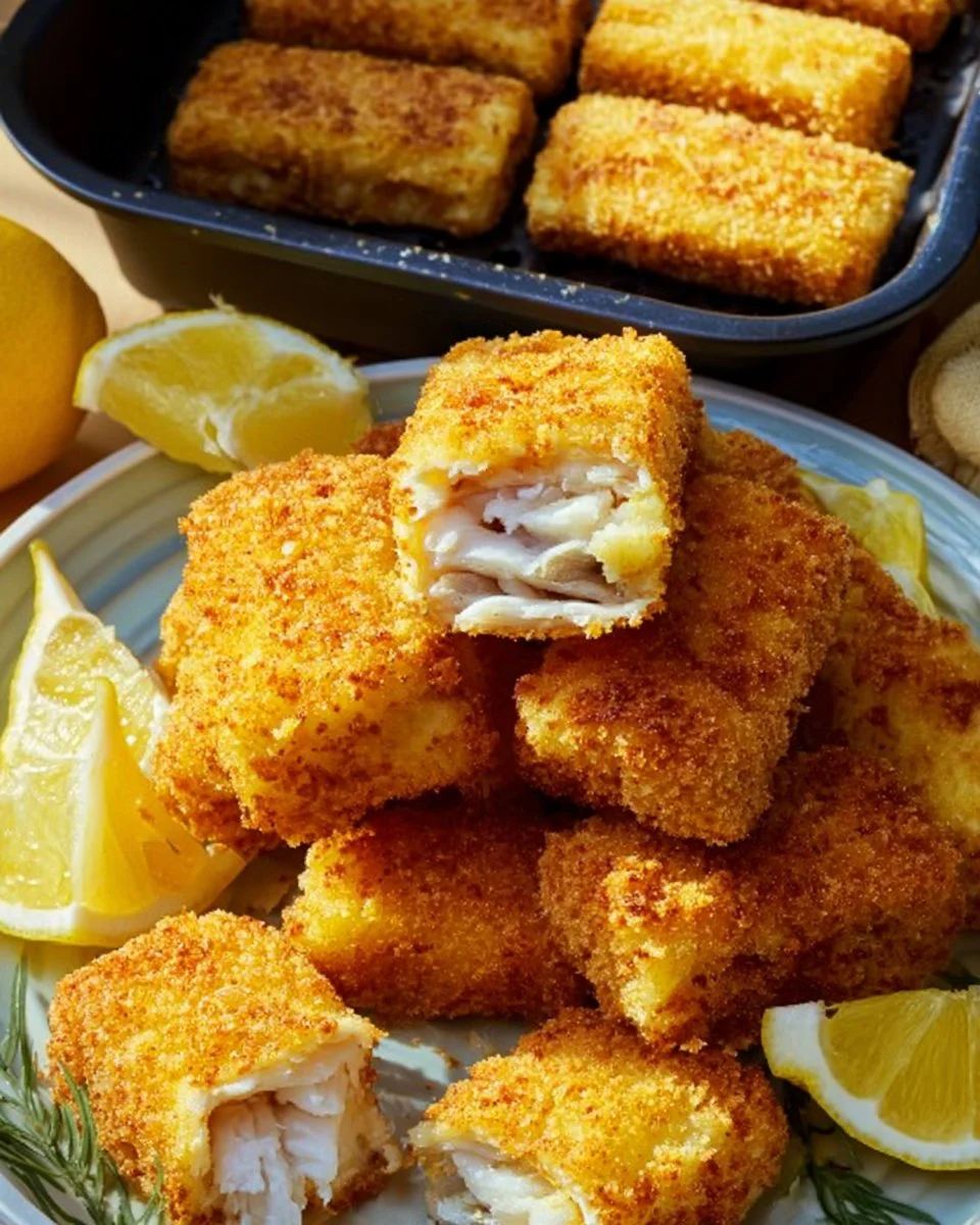 Käsefrikadellen aus der Heißluftfritteuse