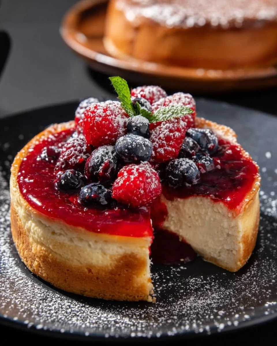 Käsekuchen aus dem Airfryer