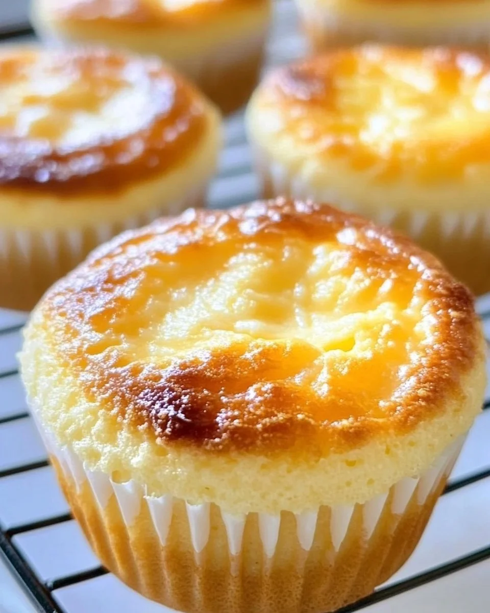 Käsekuchen-Muffins aus der Heißluftfritteuse