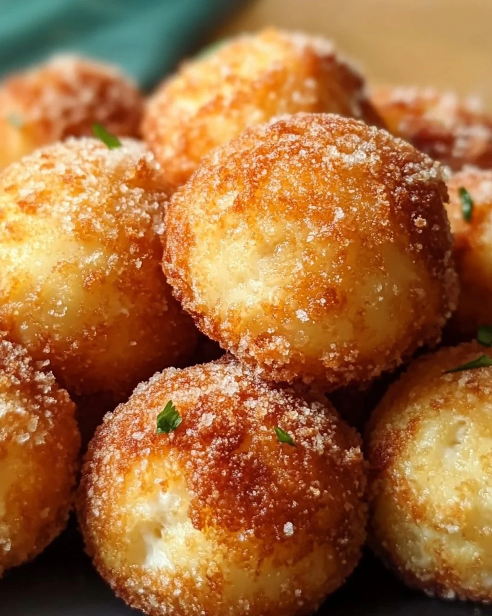 Knusprige Airfryer Quarkbällchen – Schnell & Lecker backen!