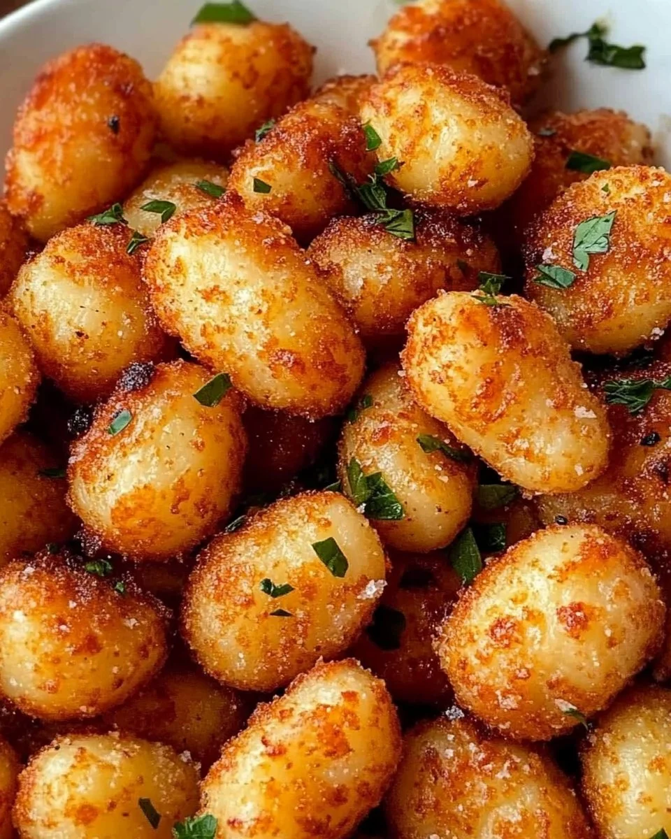Knusprige Gnocchi aus der Heißluftfritteuse