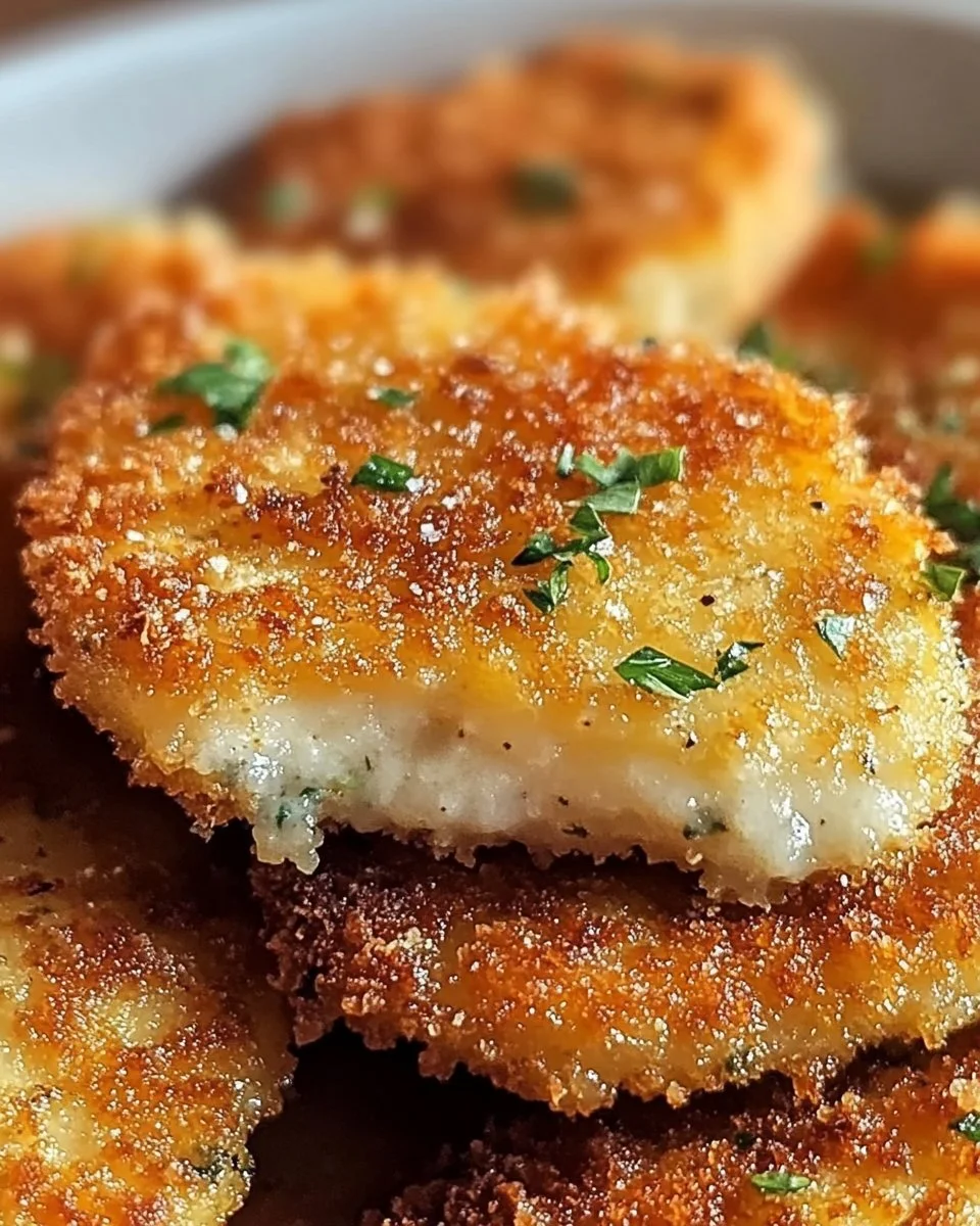 Knusprige Kohlrabi Schnitzel Airfryer