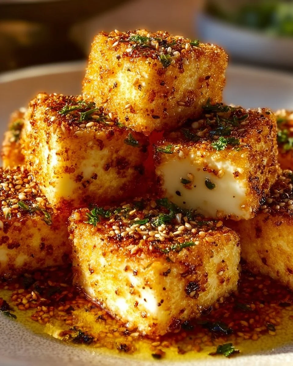 Knuspriger Feta aus dem Airfryer