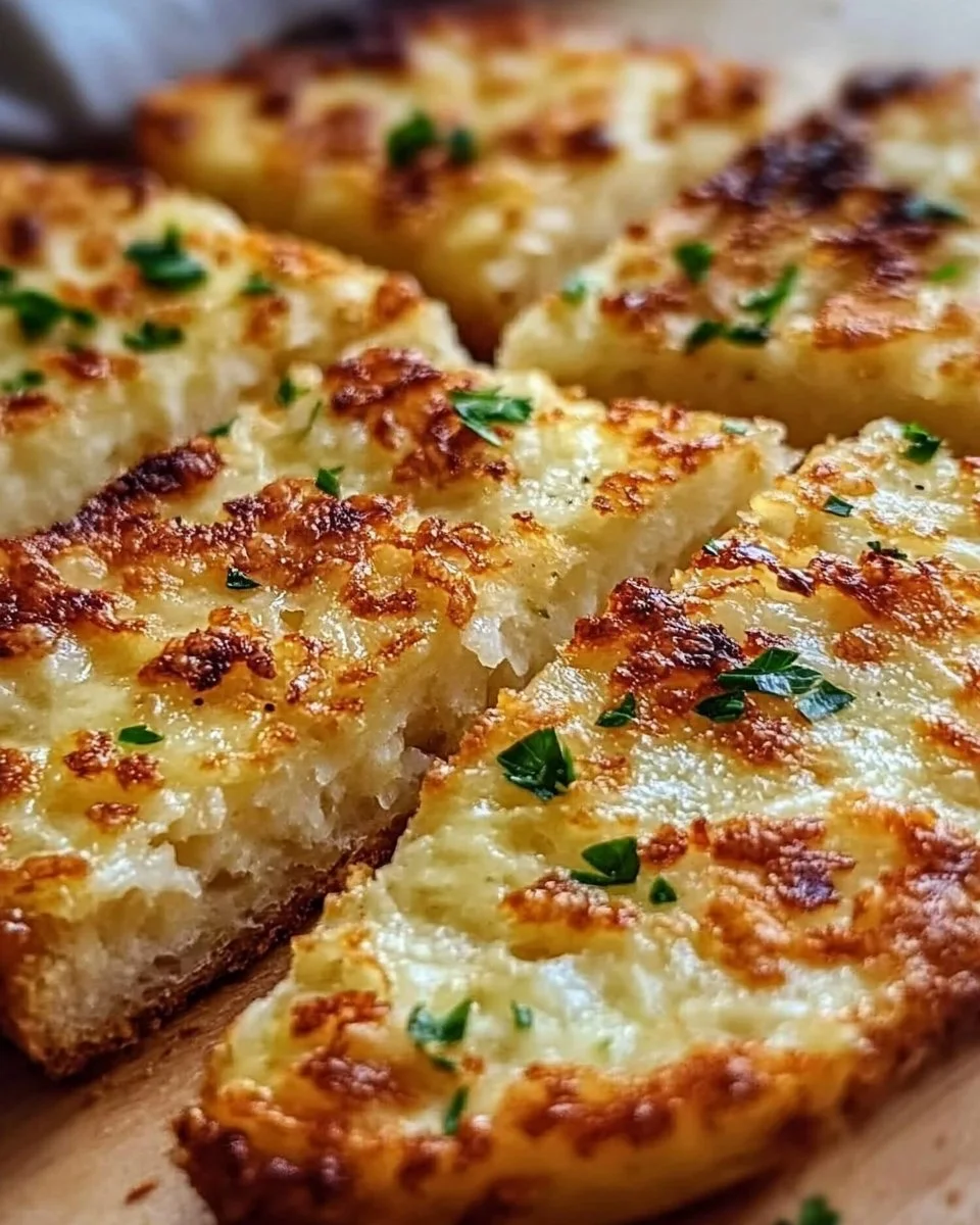 Knuspriges Knoblauchbrot