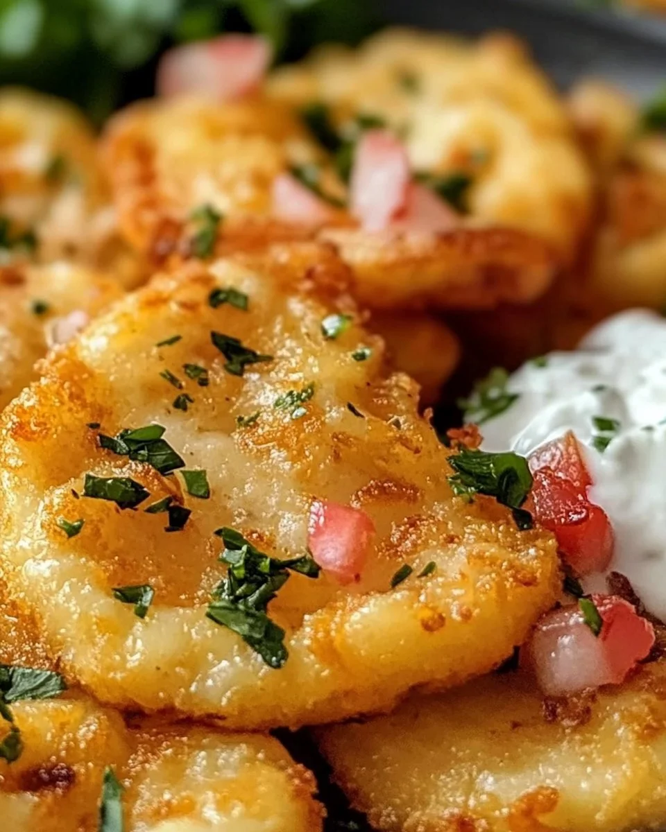 Langos aus der Heißluftfritteuse