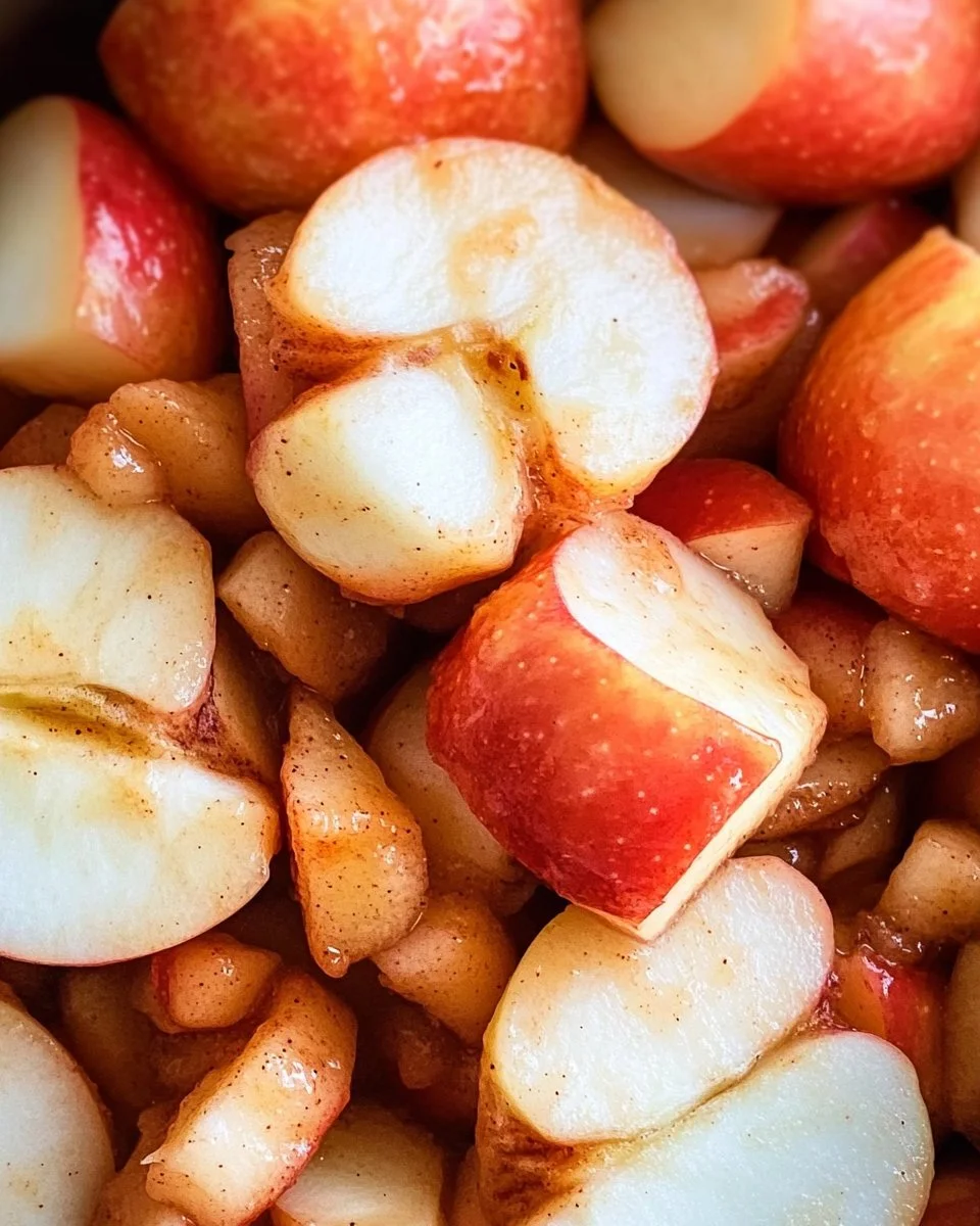 Luftfritteuse Gebackene Äpfel