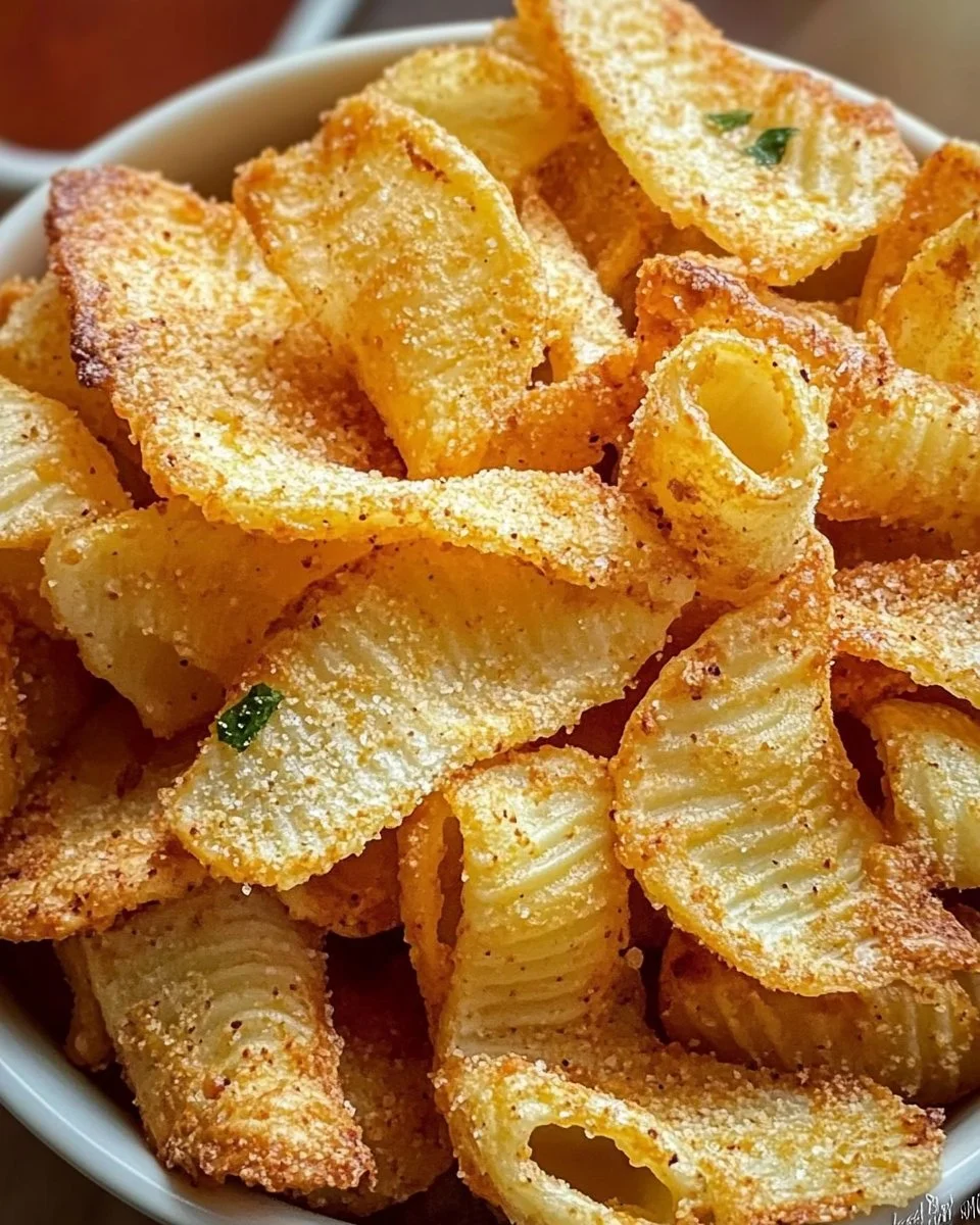 Luftfritteuse Pasta Chips