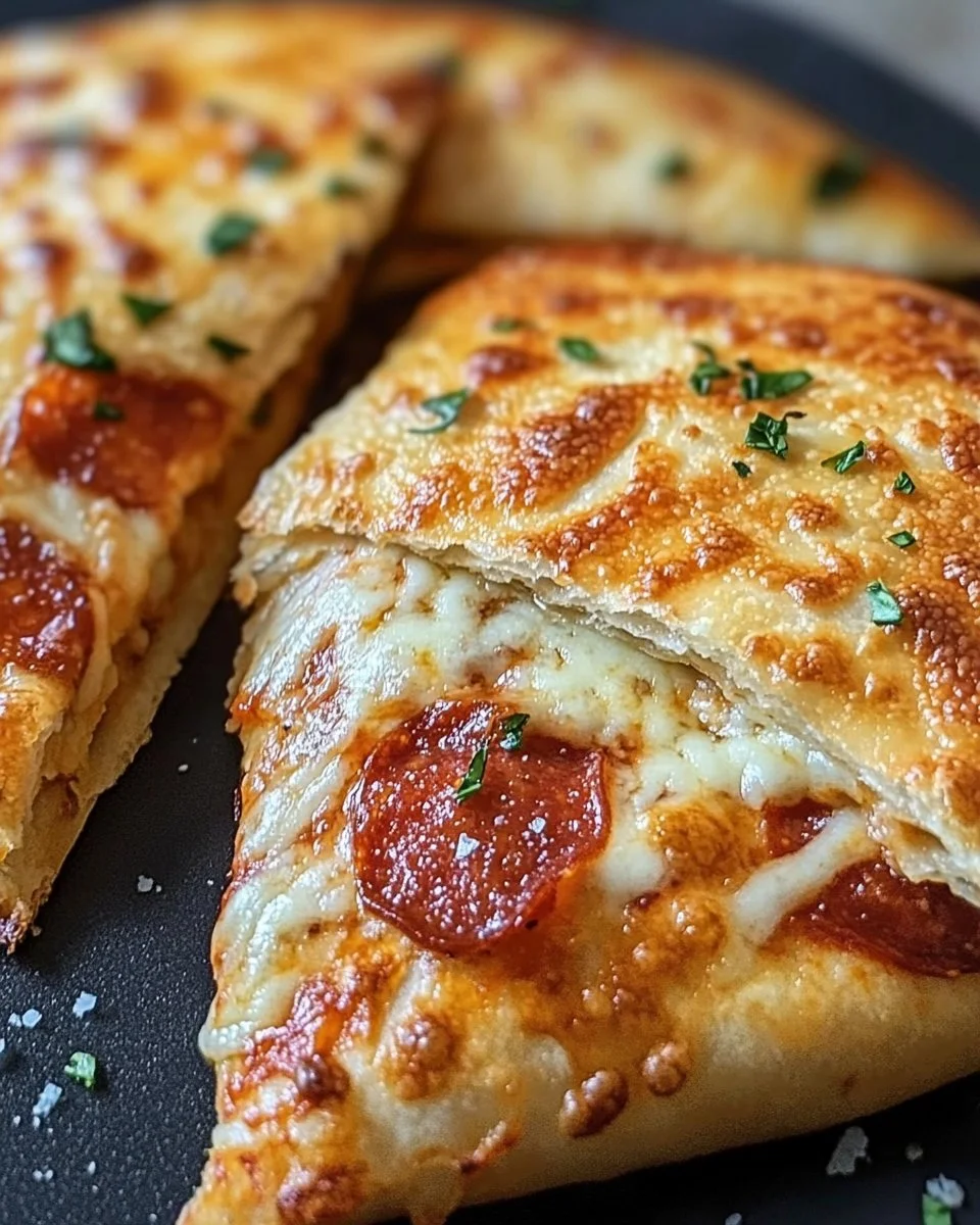 Luftfritteusen-Calzonen: Schnelle Pizza für Kids