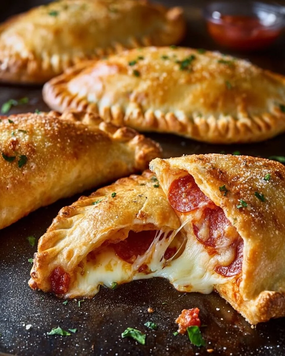 Luftfritteusen-Calzonen: Schnelle Pizza für Kids
