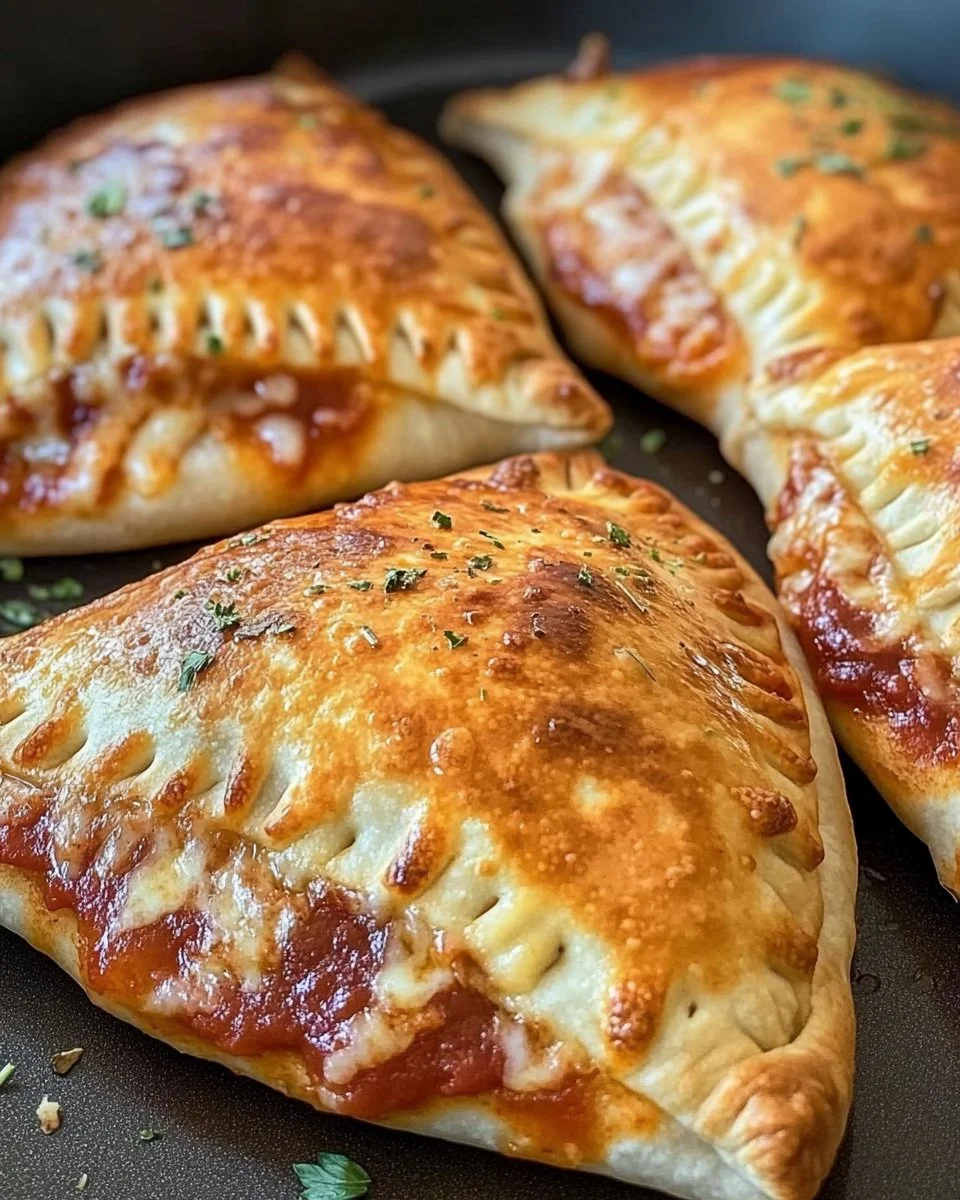 Luftfritteusen-Calzonen: Schnelle Pizza für Kids