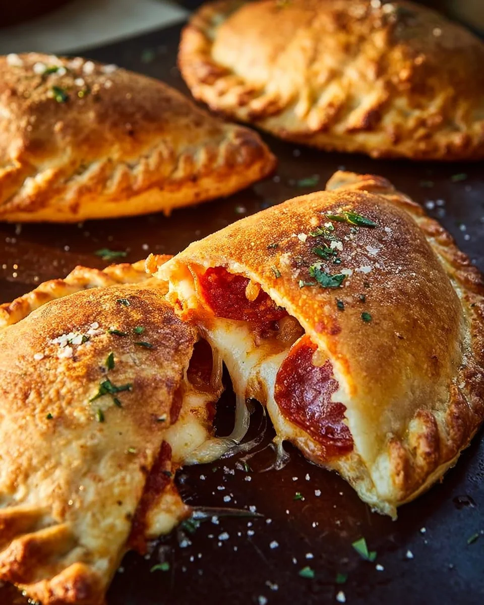 Luftfritteusen-Calzonen: Schnelle Pizza für Kids