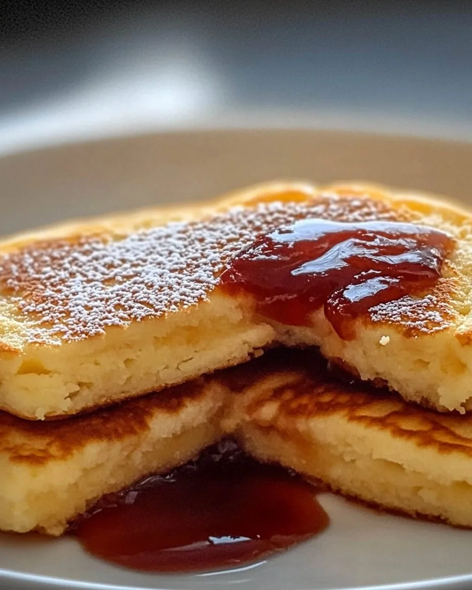 Pfannkuchen aus der Heißluftfritteuse