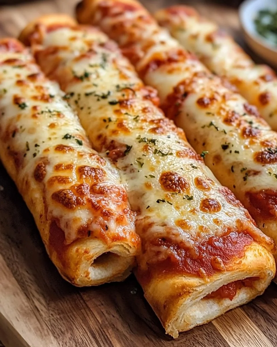 Pizza-Rollen-Stäbchen