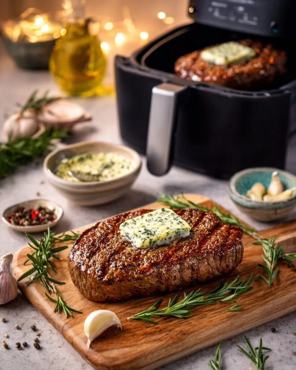 Rindersteak im Airfryer – saftig & einfach