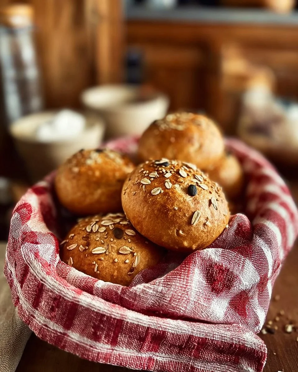 Schnelle Brötchen aus dem Airfryer