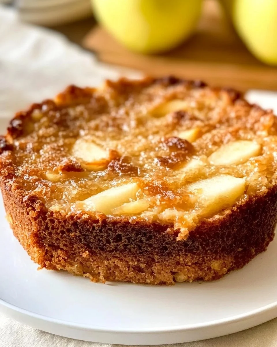 Schneller Apfelkuchen aus der Heißluftfritteuse