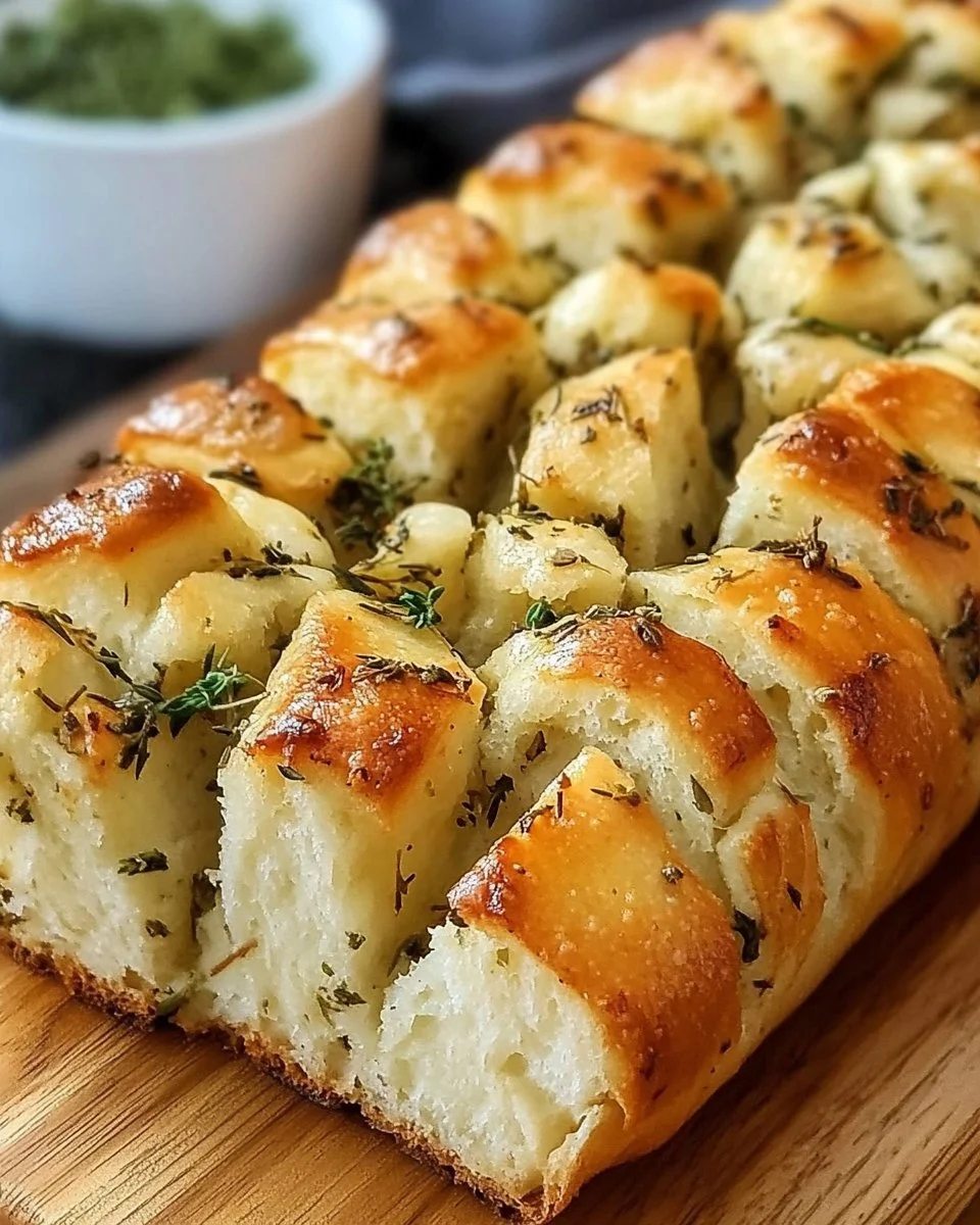 Schnelles Kräuterzupfbrot