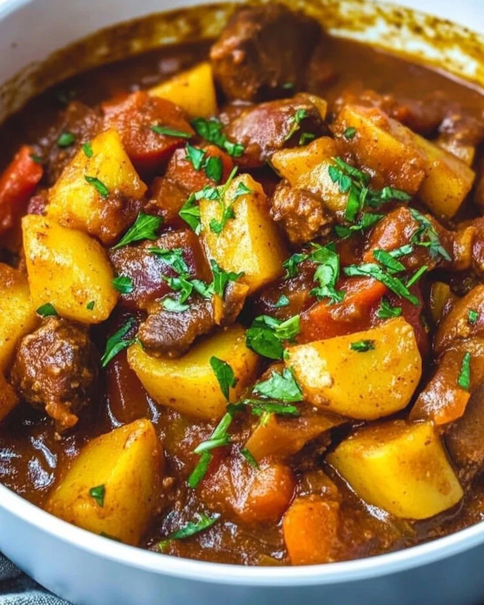 Veganes Gulasch