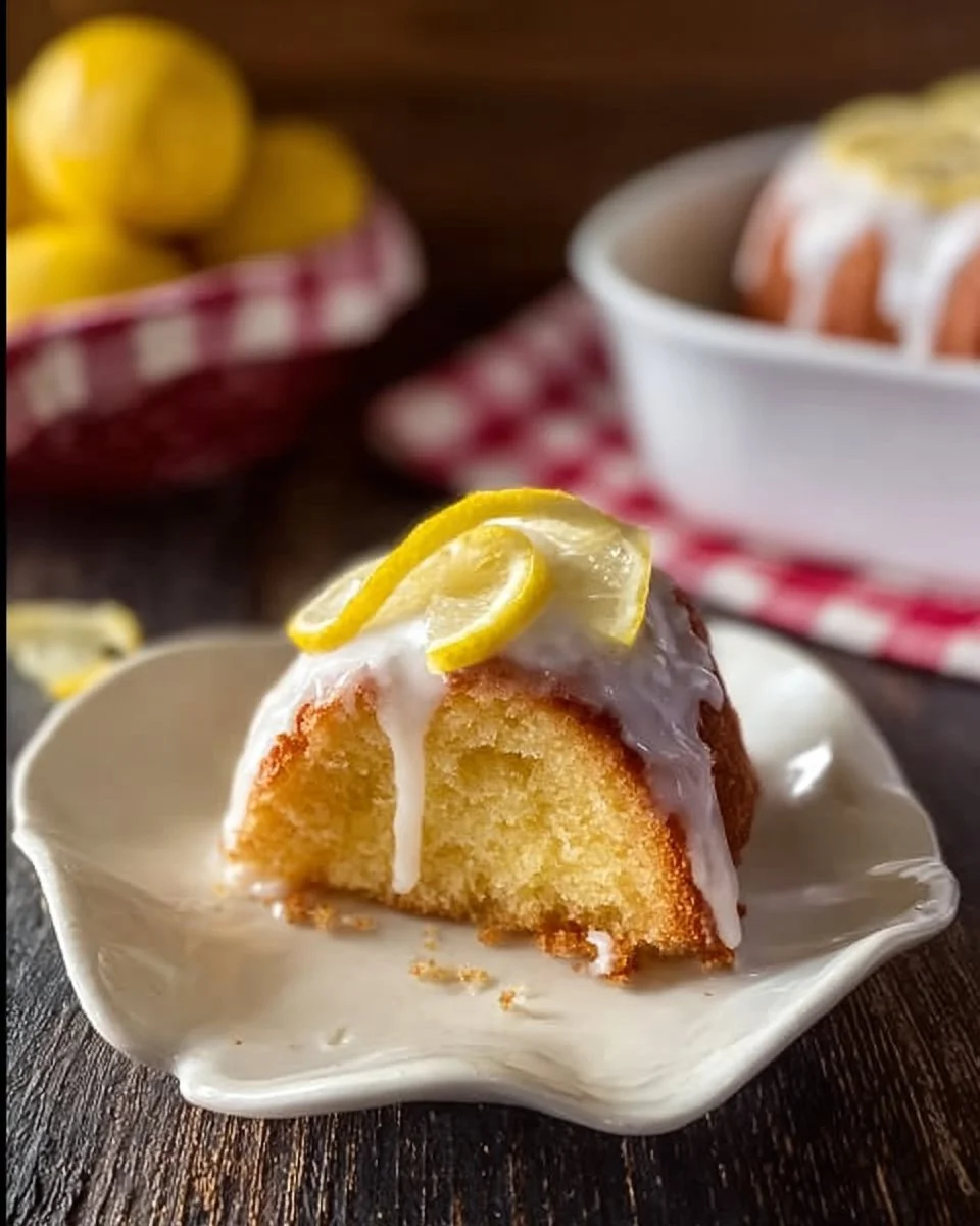 Zitronenkuchen aus der Heißluftfritteuse