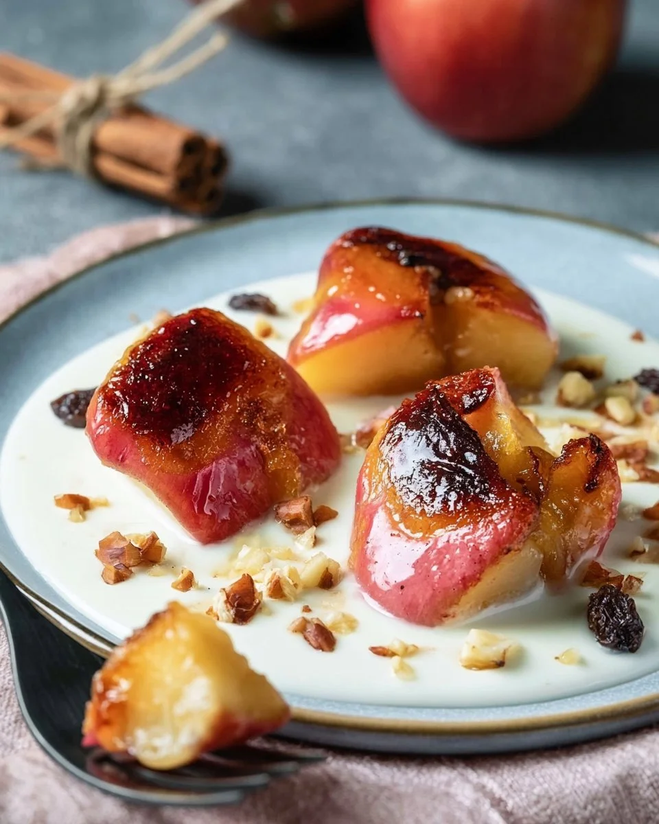 Bratapfel in der Heißluftfritteuse – warm, süß & kinderleicht