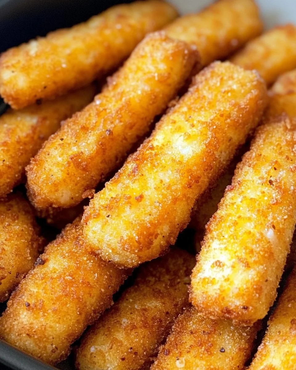 Fischstäbchen aus der Heißluftfritteuse