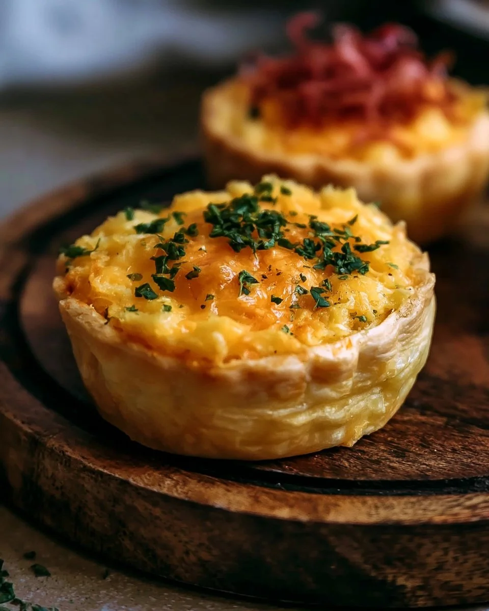 Frühstücks Eiermuffins auf einem Teller serviert, ideal für Genießer und einen energiereichen Start.