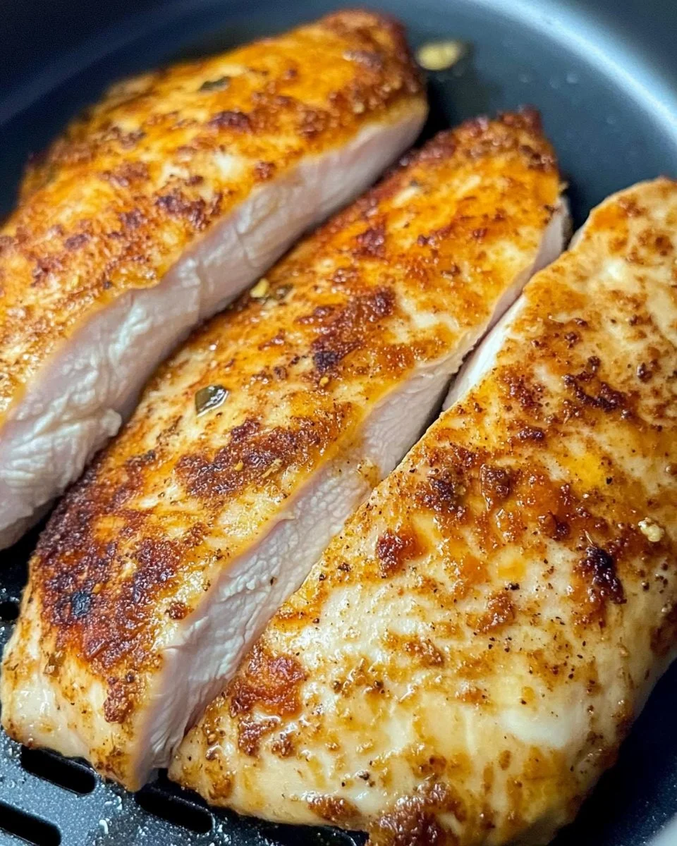 Hähnchenbrust in der Heißluftfritteuse – zartes Filet ohne viel Aufwand