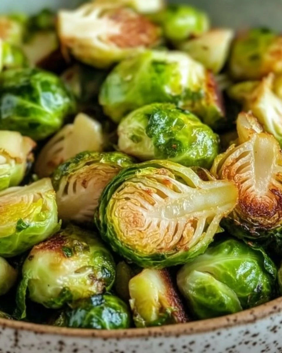 Knuspriger Rosenkohl