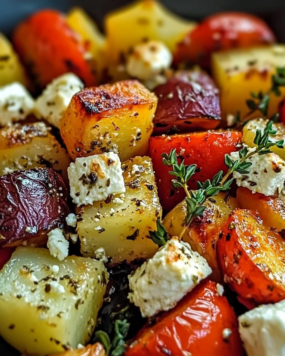 Köstliches Feta Kartoffeln Ofengemüse: Einfach und Gesund!