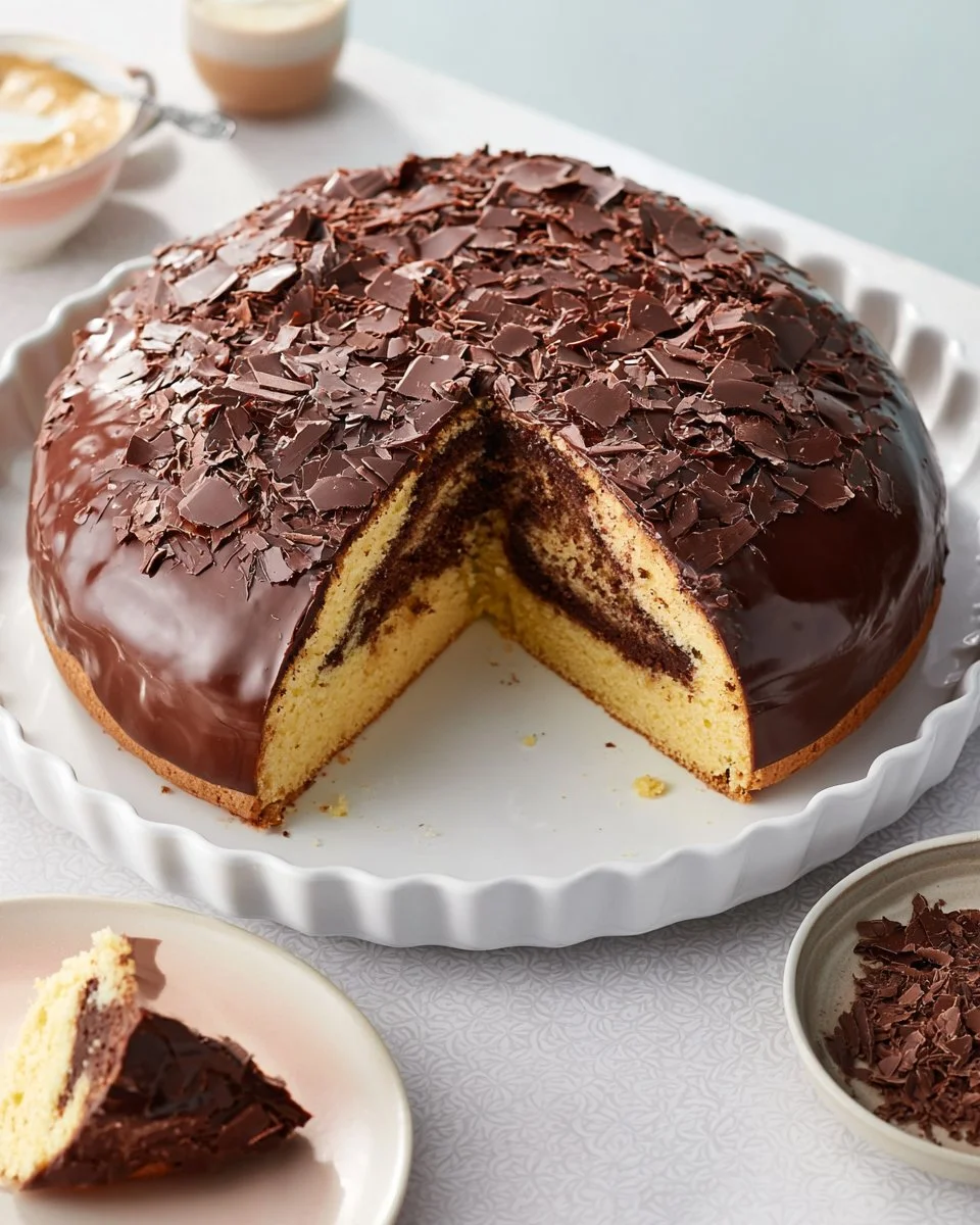Kuchen aus der Heißluftfritteuse frisch gebacken