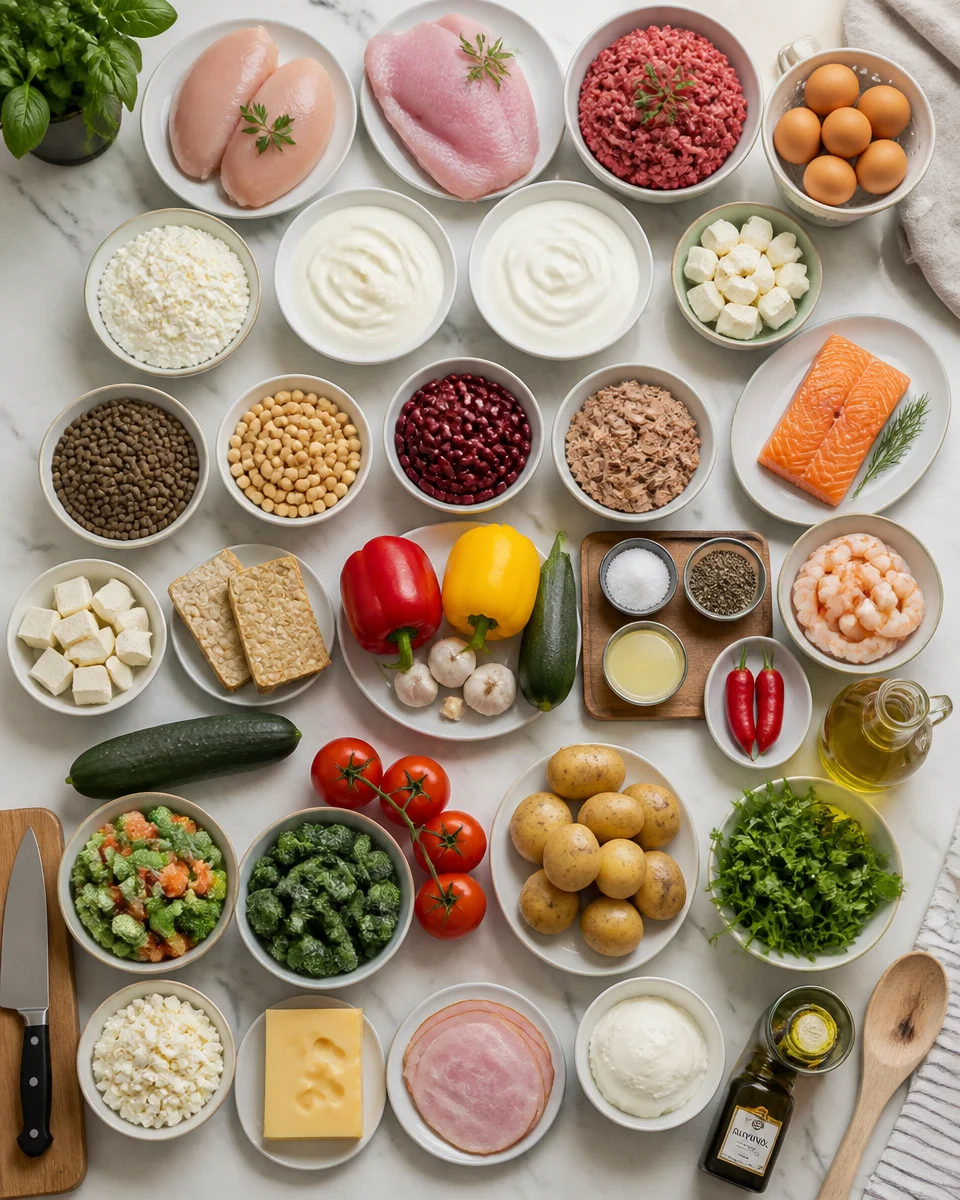 protein rezepte abendessen