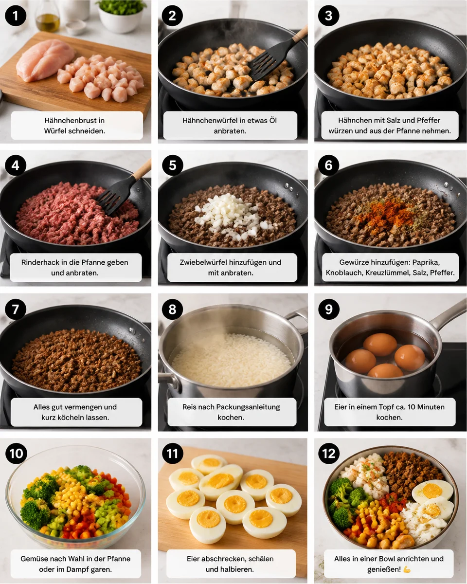 protein rezepte abendessen