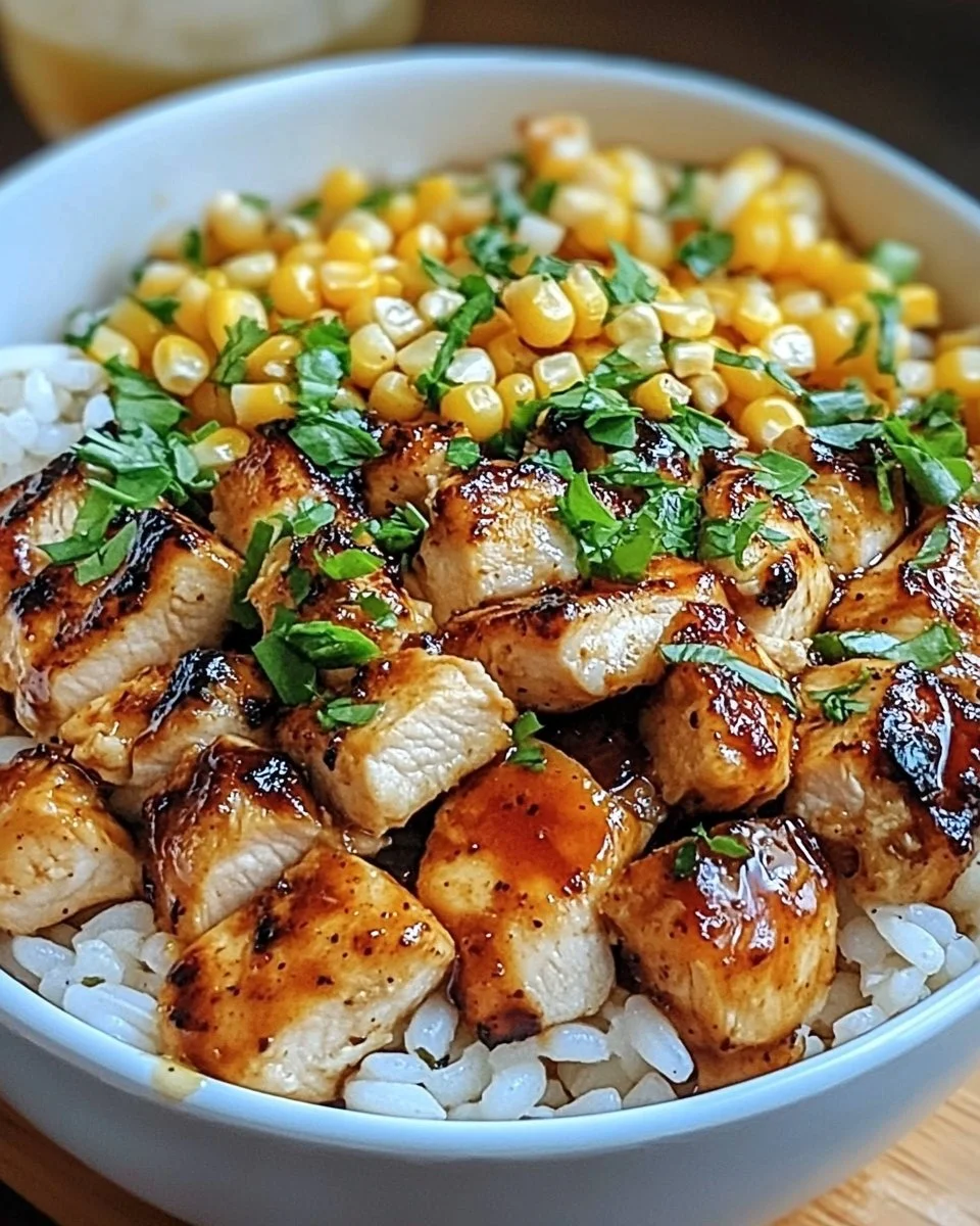 Street Corn Hähnchen Reis Bowl: Ein unglaubliches ultimatives Rezept