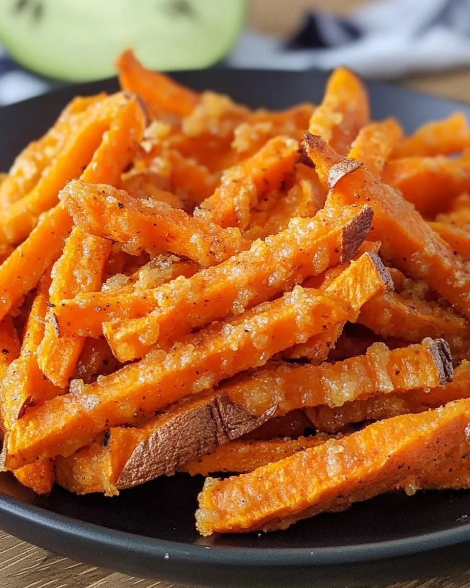 Sweet Potato Fries from the Air Fryer
