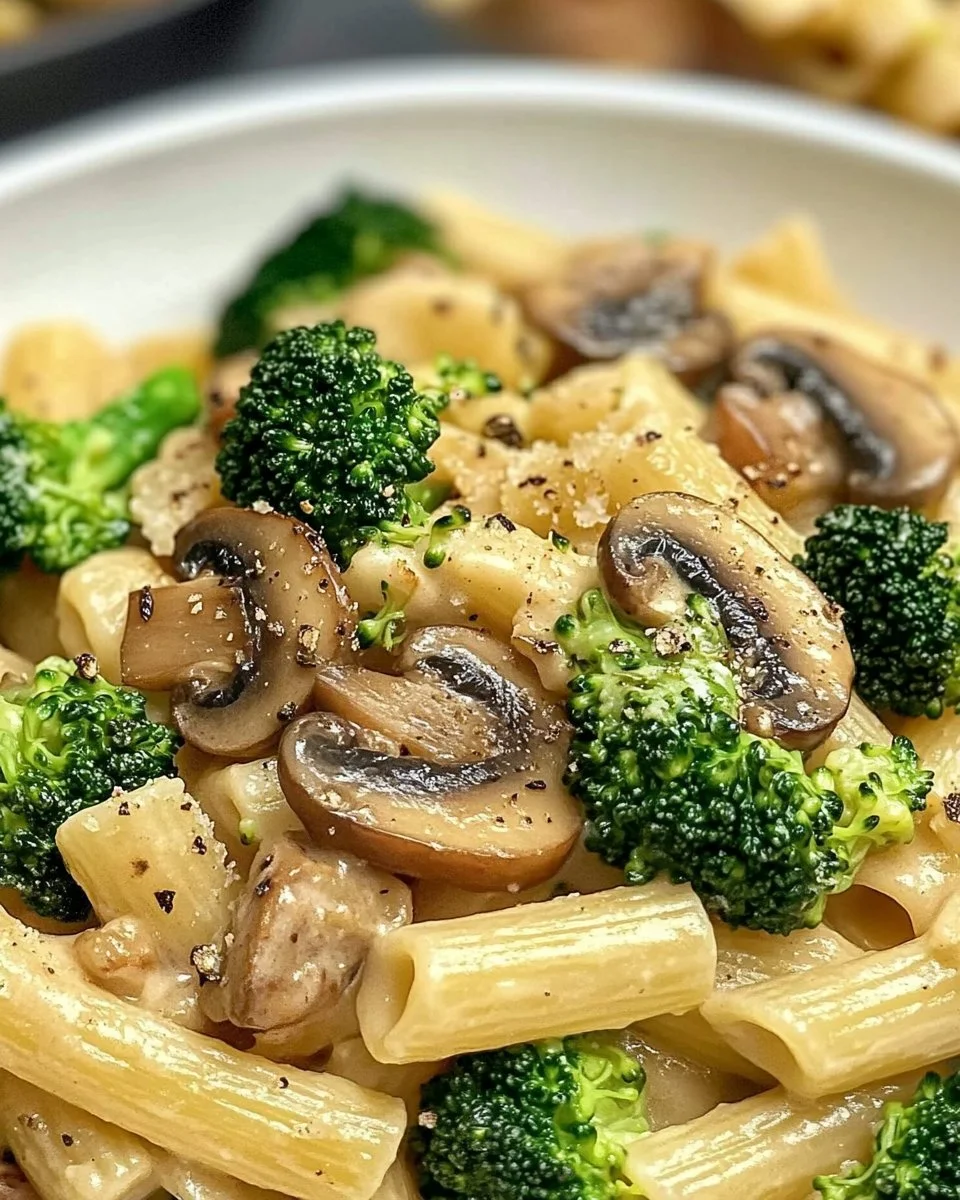 Vegane Pilz-Brokkoli-Pasta: Ein Unglaubliches Ultimatives Rezept für 4 Personen