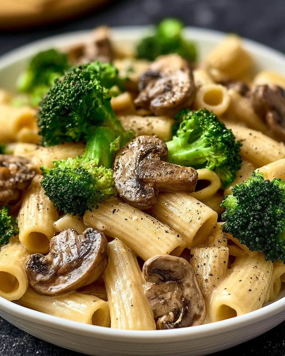 Vegane Pilz-Brokkoli-Pasta: Ein Unglaubliches Ultimatives Rezept für 4 Personen