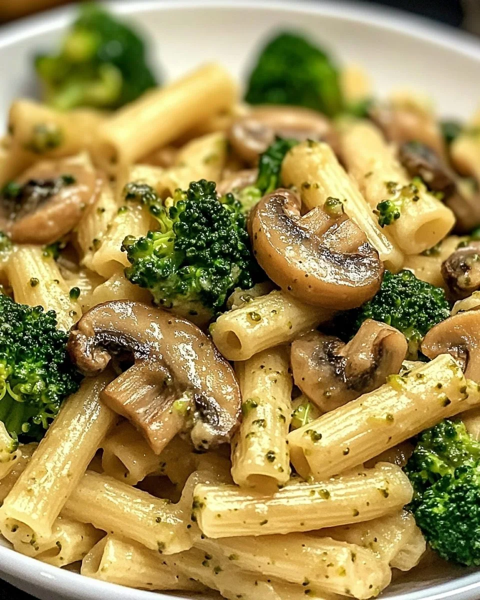 Vegane Pilz-Brokkoli-Pasta: Ein Unglaubliches Ultimatives Rezept für 4 Personen